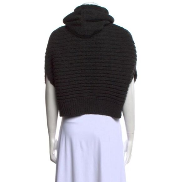 Pinko Short Sleeve Cable Knit Cardigan - Picture 3 of 3